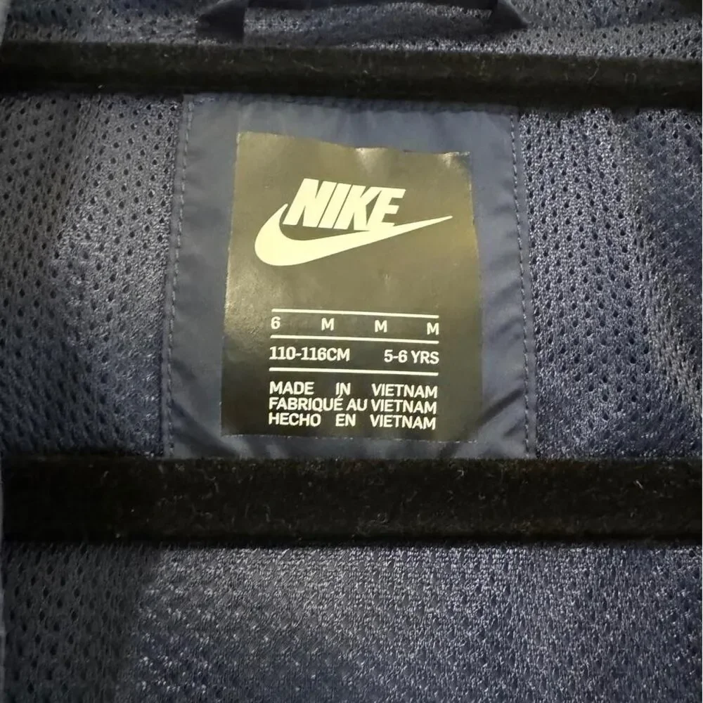 Nike Boy's Blue and Navy Jacket